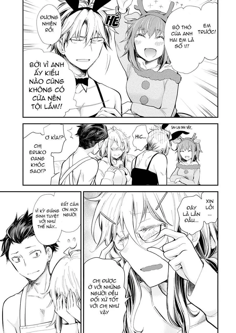 Shingeki No Eroko-San ~Hen Na Oneesan Wa Danshikousei To Nakayoku Naritai~ Chapter 36 - Trang 22