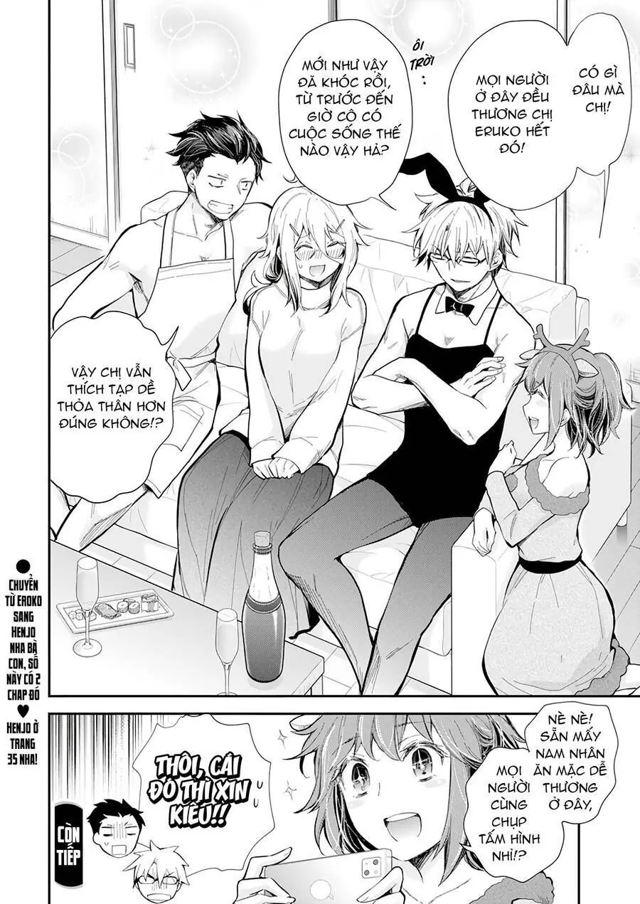 Shingeki No Eroko-San ~Hen Na Oneesan Wa Danshikousei To Nakayoku Naritai~ Chapter 36 - Trang 23
