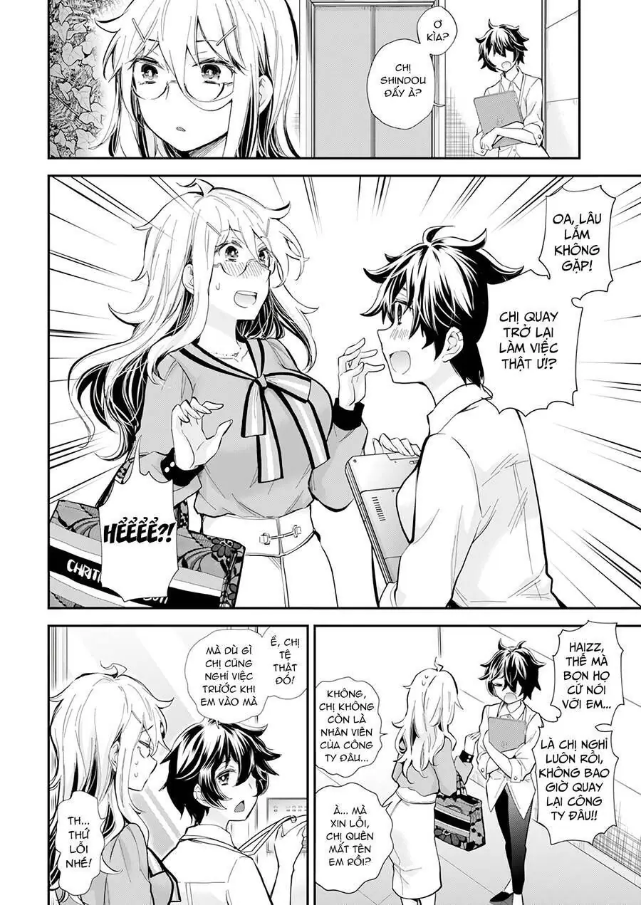 Shingeki No Eroko-San ~Hen Na Oneesan Wa Danshikousei To Nakayoku Naritai~ Chapter 37 - Trang 10
