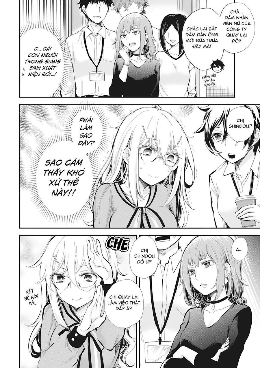 Shingeki No Eroko-San ~Hen Na Oneesan Wa Danshikousei To Nakayoku Naritai~ Chapter 37 - Trang 16