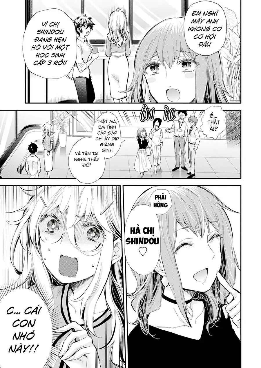 Shingeki No Eroko-San ~Hen Na Oneesan Wa Danshikousei To Nakayoku Naritai~ Chapter 37 - Trang 19