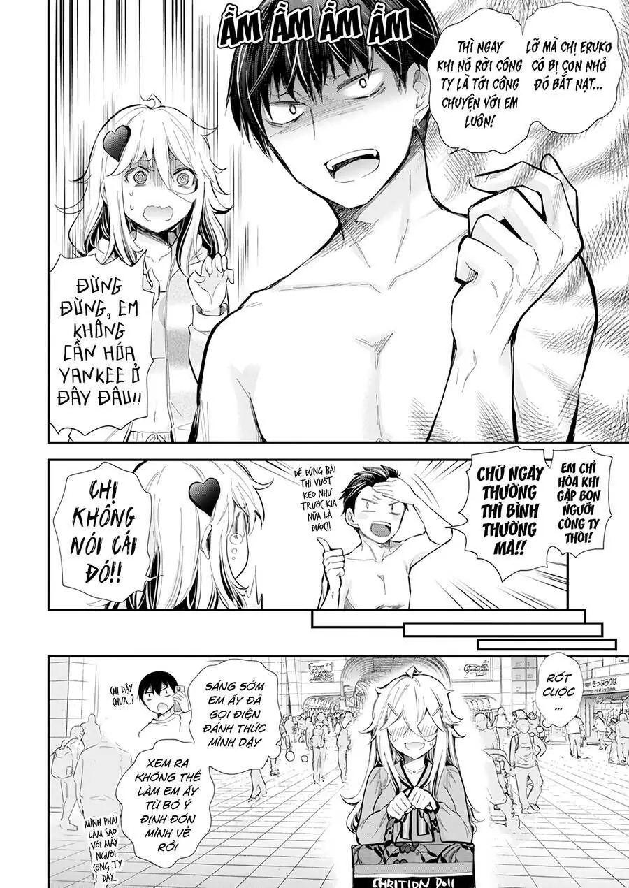Shingeki No Eroko-San ~Hen Na Oneesan Wa Danshikousei To Nakayoku Naritai~ Chapter 37 - Trang 8