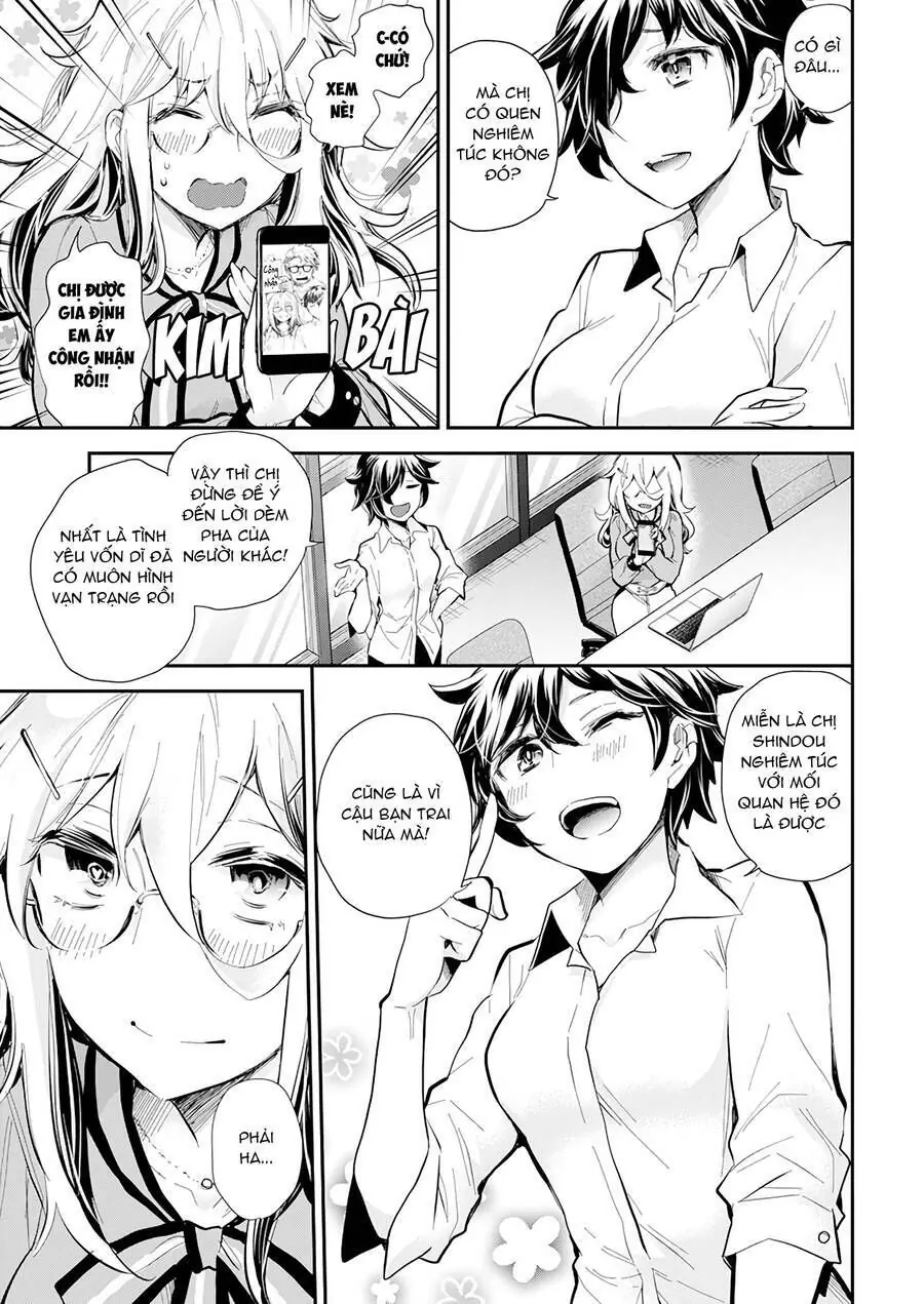 Shingeki No Eroko-San ~Hen Na Oneesan Wa Danshikousei To Nakayoku Naritai~ Chapter 38 - Trang 9