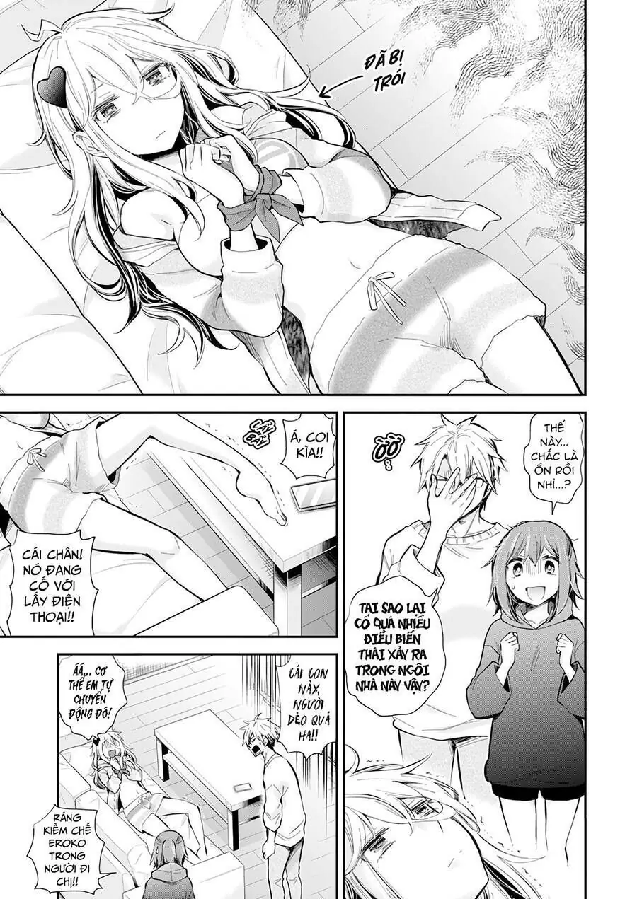 Shingeki No Eroko-San ~Hen Na Oneesan Wa Danshikousei To Nakayoku Naritai~ Chapter 39 - Trang 17