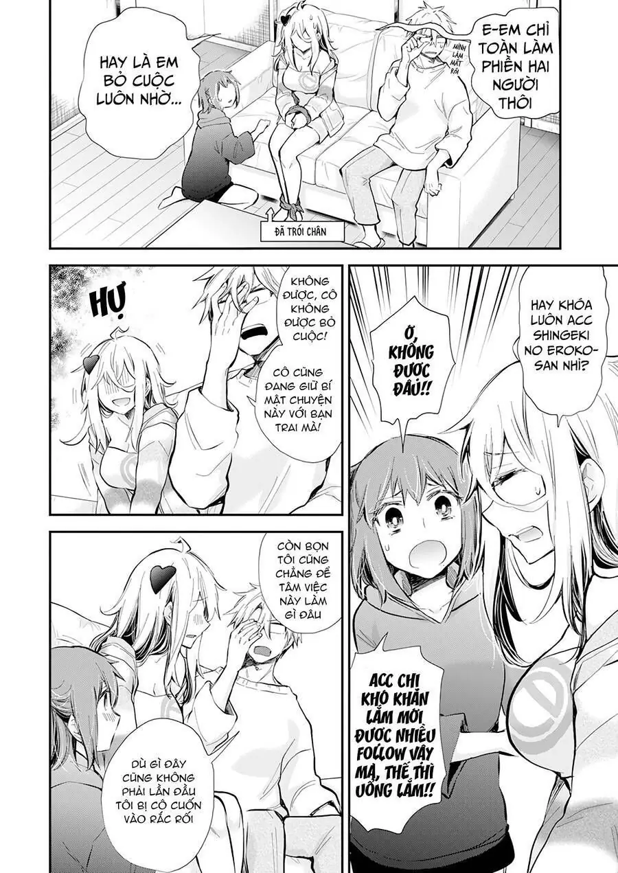 Shingeki No Eroko-San ~Hen Na Oneesan Wa Danshikousei To Nakayoku Naritai~ Chapter 39 - Trang 18