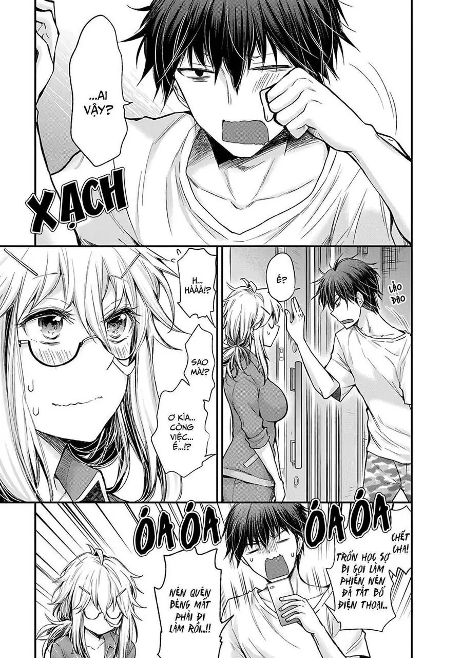 Shingeki No Eroko-San ~Hen Na Oneesan Wa Danshikousei To Nakayoku Naritai~ Chapter 4 - Trang 7