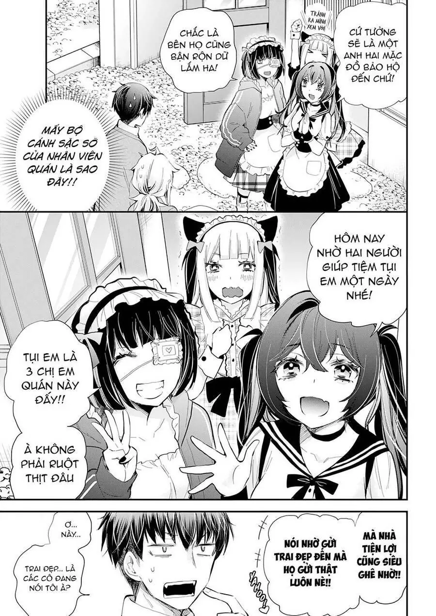 Shingeki No Eroko-San ~Hen Na Oneesan Wa Danshikousei To Nakayoku Naritai~ Chapter 40 - Trang 19