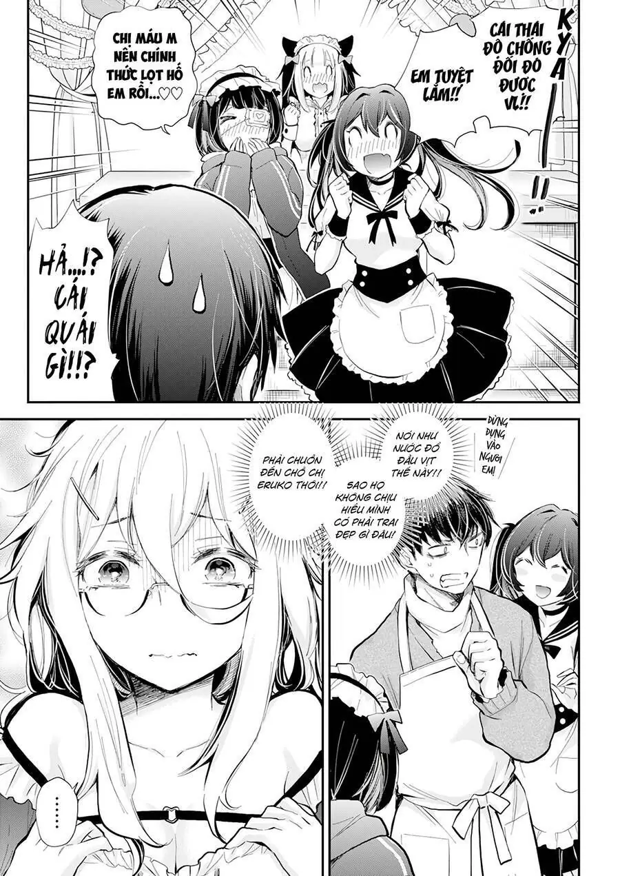 Shingeki No Eroko-San ~Hen Na Oneesan Wa Danshikousei To Nakayoku Naritai~ Chapter 41 - Trang 11