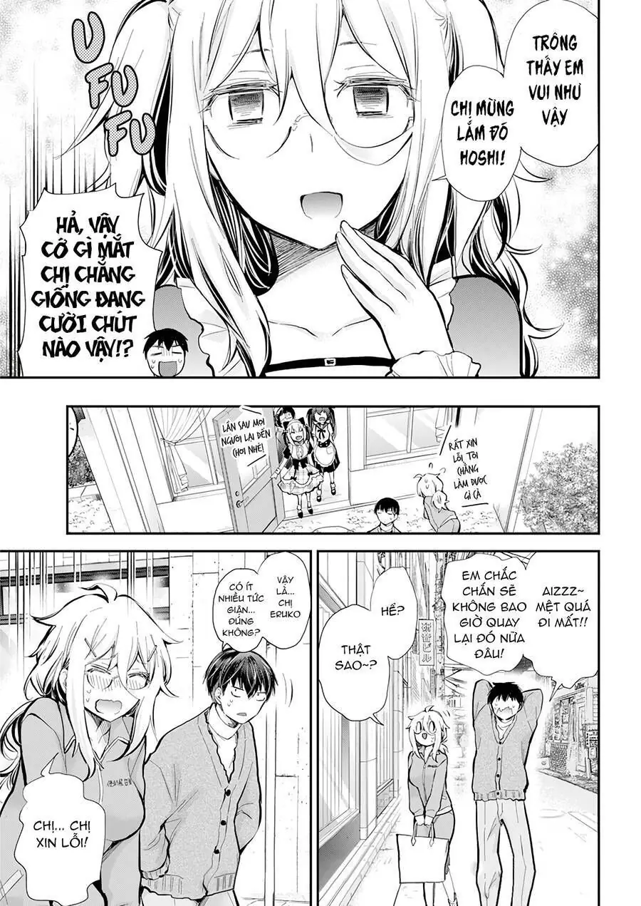 Shingeki No Eroko-San ~Hen Na Oneesan Wa Danshikousei To Nakayoku Naritai~ Chapter 42 - Trang 17