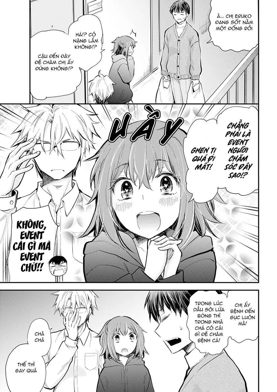 Shingeki No Eroko-San ~Hen Na Oneesan Wa Danshikousei To Nakayoku Naritai~ Chapter 43 - Trang 16