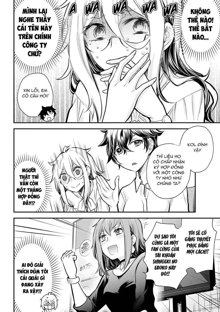 Shingeki No Eroko-San ~Hen Na Oneesan Wa Danshikousei To Nakayoku Naritai~ Chapter 46 - Trang 15
