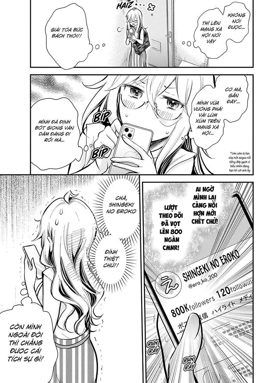Shingeki No Eroko-San ~Hen Na Oneesan Wa Danshikousei To Nakayoku Naritai~ Chapter 46 - Trang 8