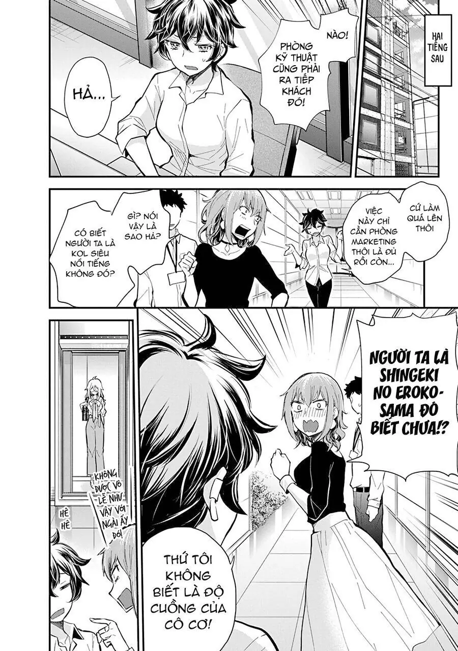 Shingeki No Eroko-San ~Hen Na Oneesan Wa Danshikousei To Nakayoku Naritai~ Chapter 47 - Trang 10
