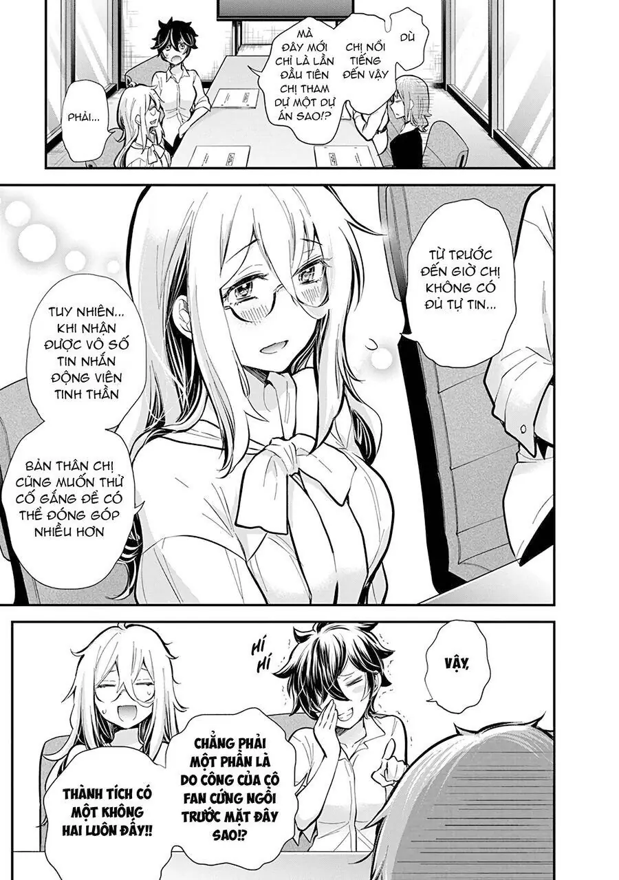 Shingeki No Eroko-San ~Hen Na Oneesan Wa Danshikousei To Nakayoku Naritai~ Chapter 47 - Trang 15