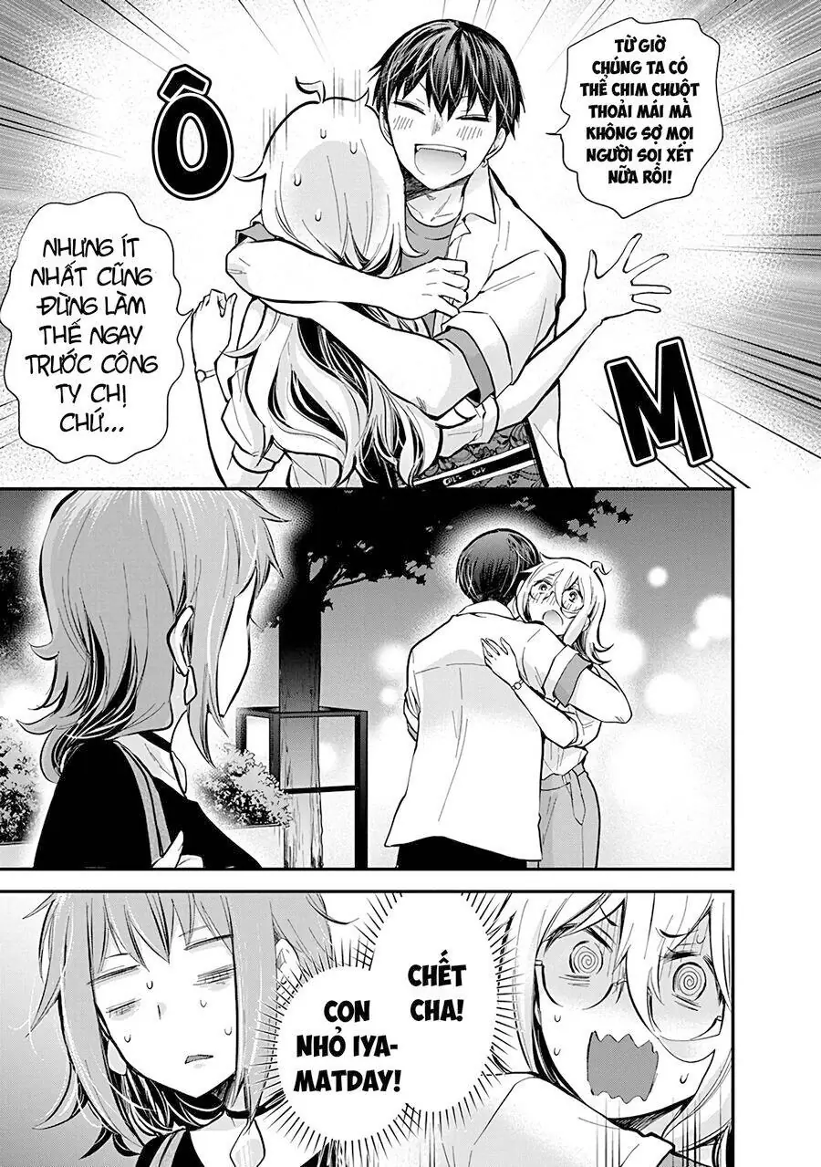Shingeki No Eroko-San ~Hen Na Oneesan Wa Danshikousei To Nakayoku Naritai~ Chapter 47 - Trang 21