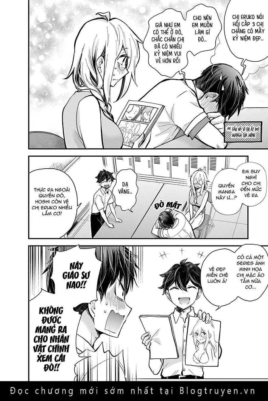 Shingeki No Eroko-San ~Hen Na Oneesan Wa Danshikousei To Nakayoku Naritai~ Chapter 48 - Trang 14
