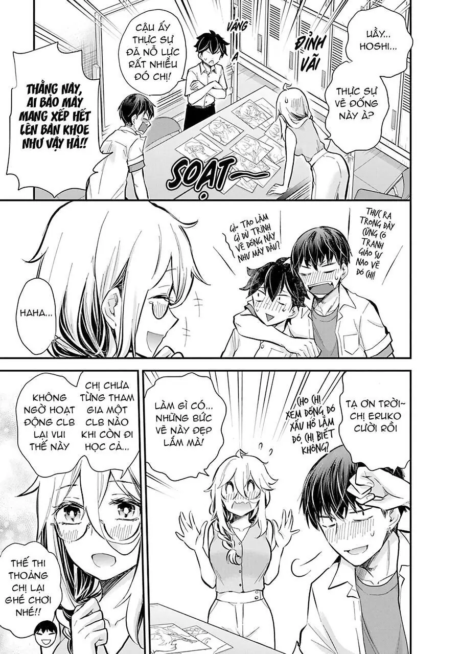 Shingeki No Eroko-San ~Hen Na Oneesan Wa Danshikousei To Nakayoku Naritai~ Chapter 48 - Trang 15