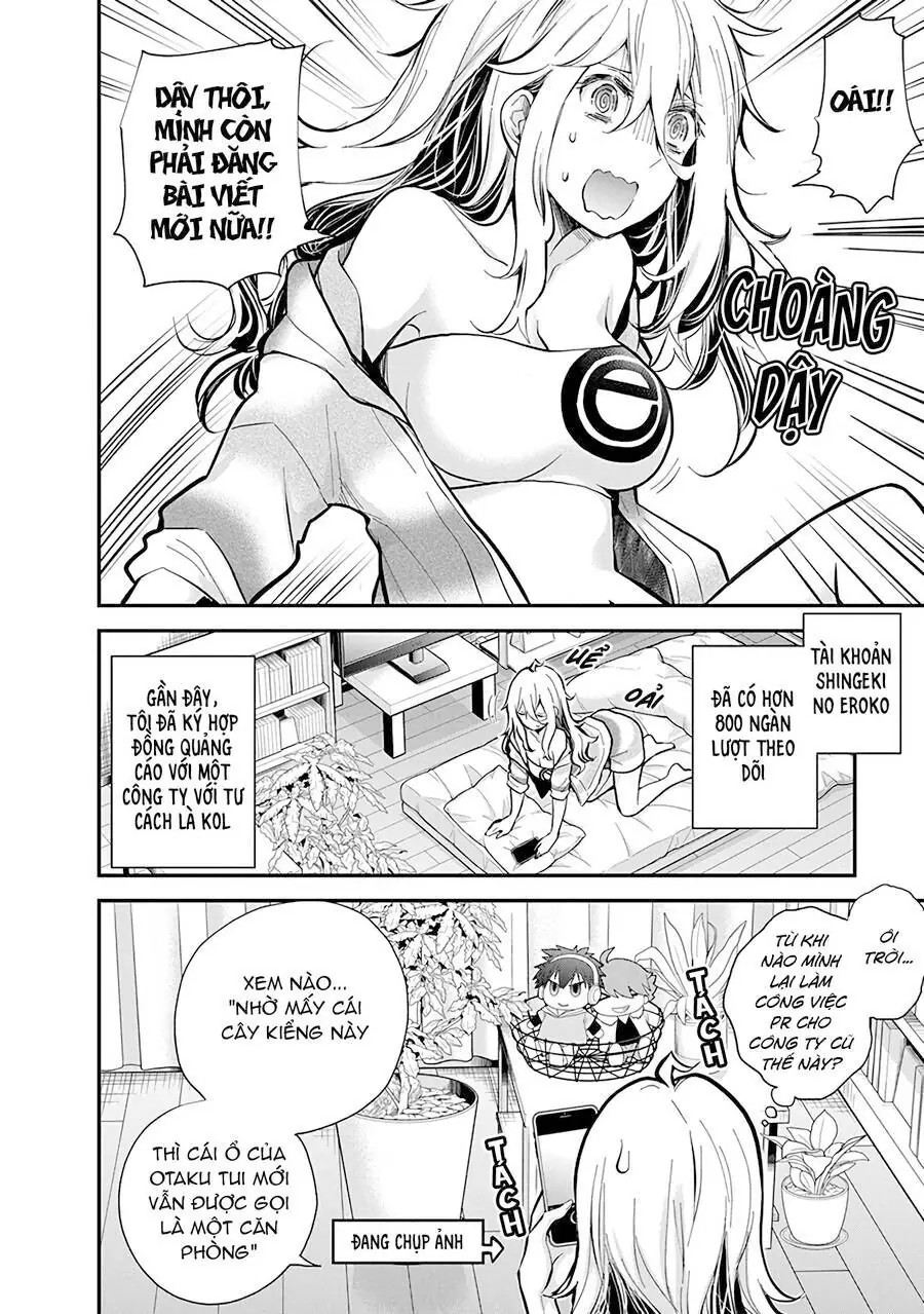 Shingeki No Eroko-San ~Hen Na Oneesan Wa Danshikousei To Nakayoku Naritai~ Chapter 48 - Trang 4