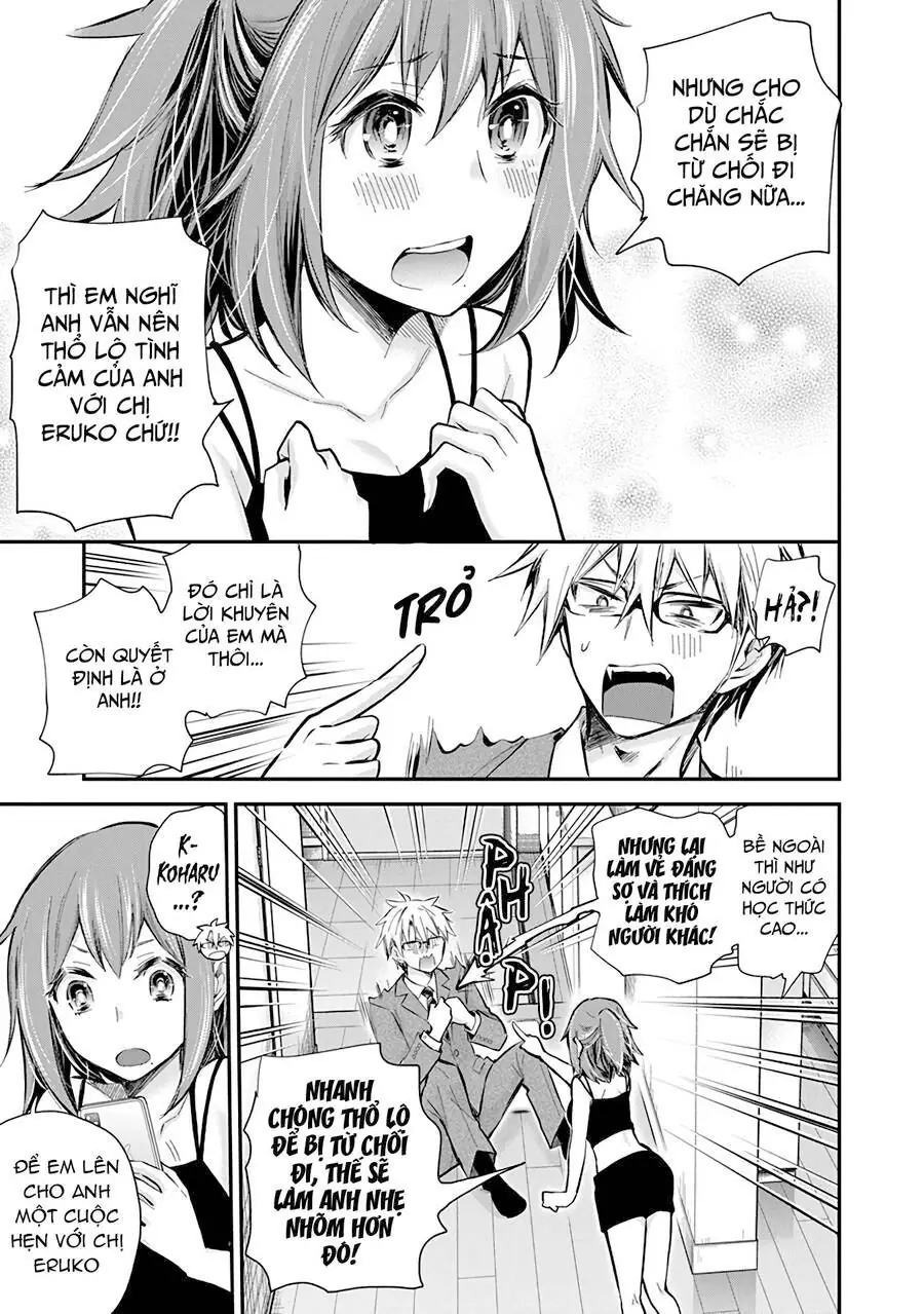 Shingeki No Eroko-San ~Hen Na Oneesan Wa Danshikousei To Nakayoku Naritai~ Chapter 49 - Trang 11