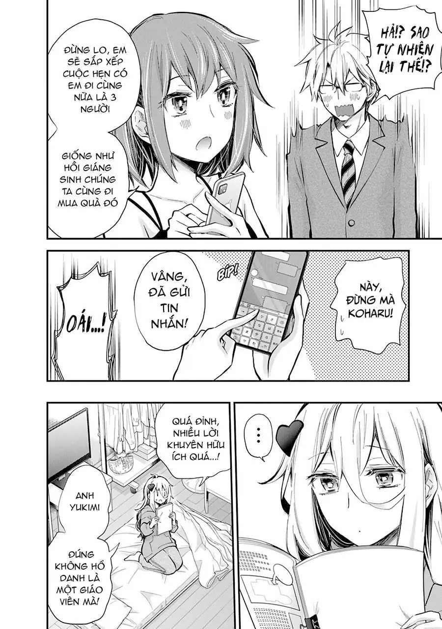 Shingeki No Eroko-San ~Hen Na Oneesan Wa Danshikousei To Nakayoku Naritai~ Chapter 49 - Trang 12