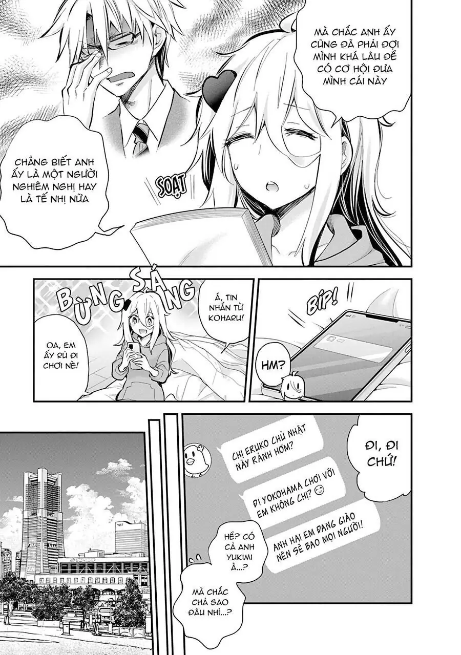 Shingeki No Eroko-San ~Hen Na Oneesan Wa Danshikousei To Nakayoku Naritai~ Chapter 49 - Trang 13
