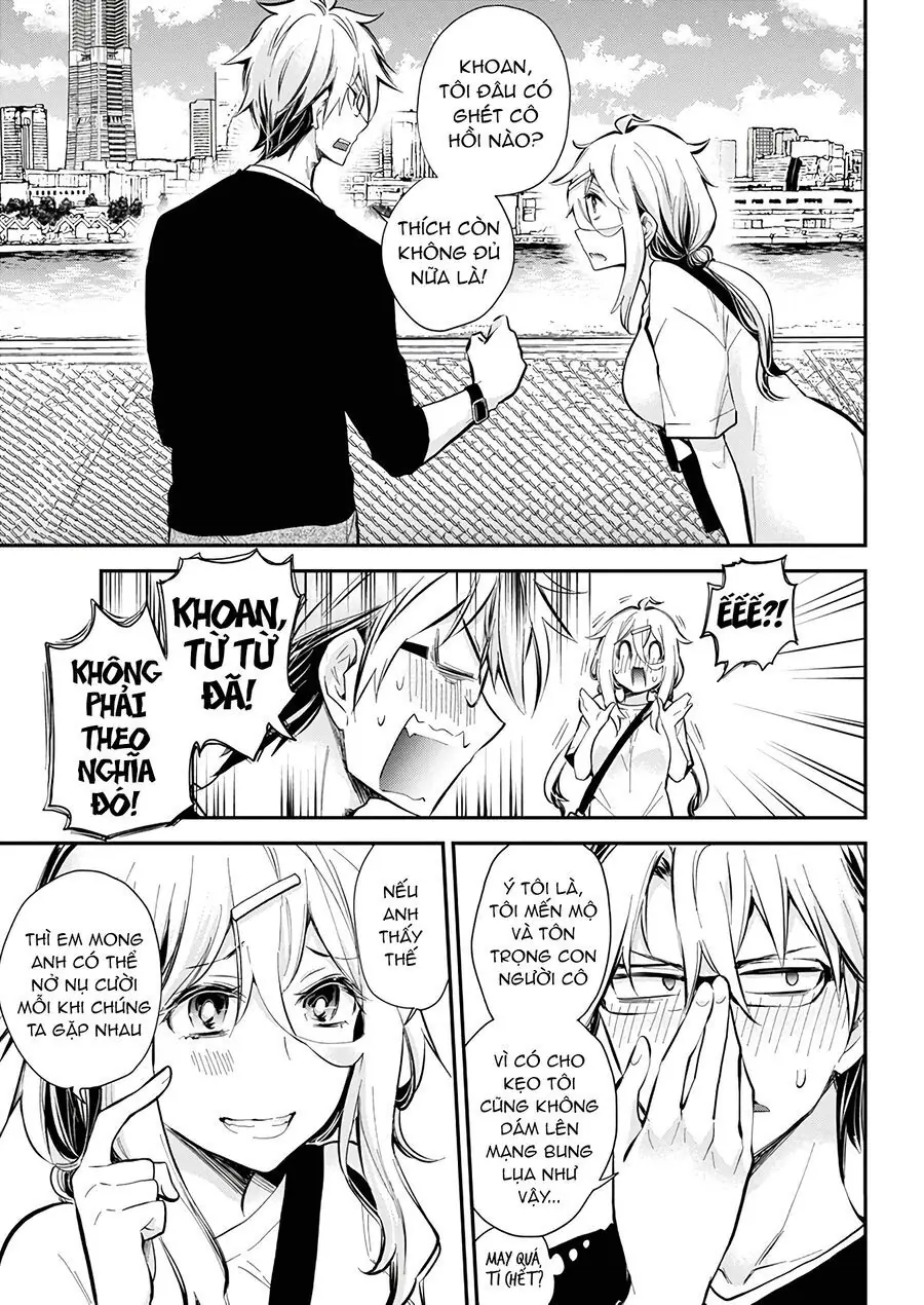 Shingeki No Eroko-San ~Hen Na Oneesan Wa Danshikousei To Nakayoku Naritai~ Chapter 50 - Trang 16