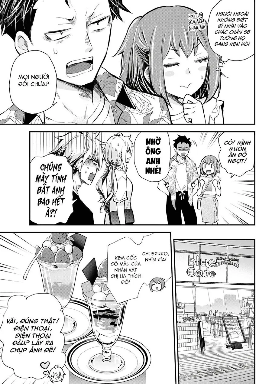 Shingeki No Eroko-San ~Hen Na Oneesan Wa Danshikousei To Nakayoku Naritai~ Chapter 50 - Trang 8