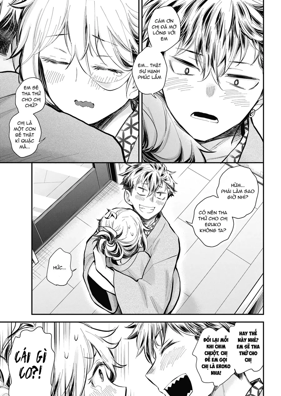 Shingeki No Eroko-San ~Hen Na Oneesan Wa Danshikousei To Nakayoku Naritai~ Chapter 54 - Trang 10