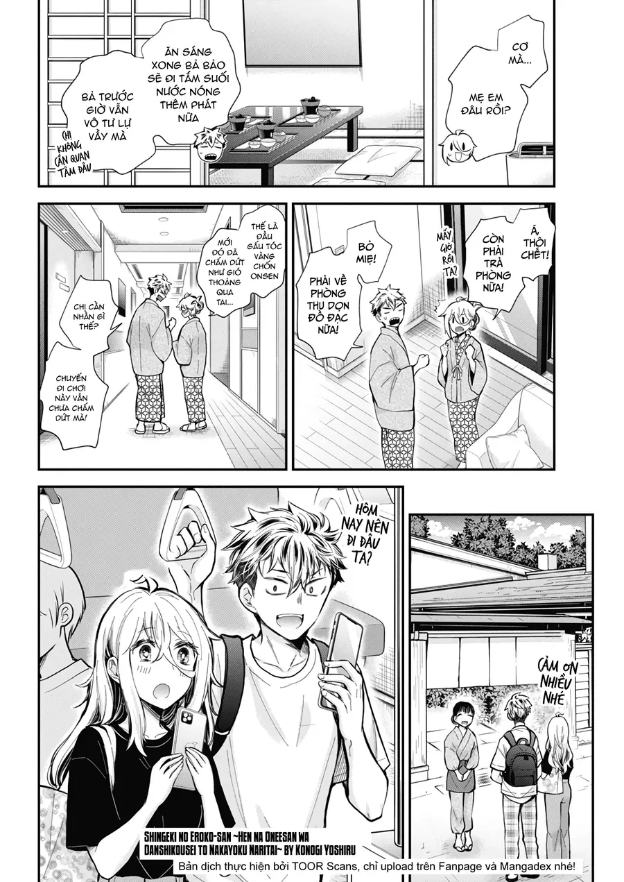 Shingeki No Eroko-San ~Hen Na Oneesan Wa Danshikousei To Nakayoku Naritai~ Chapter 54 - Trang 11