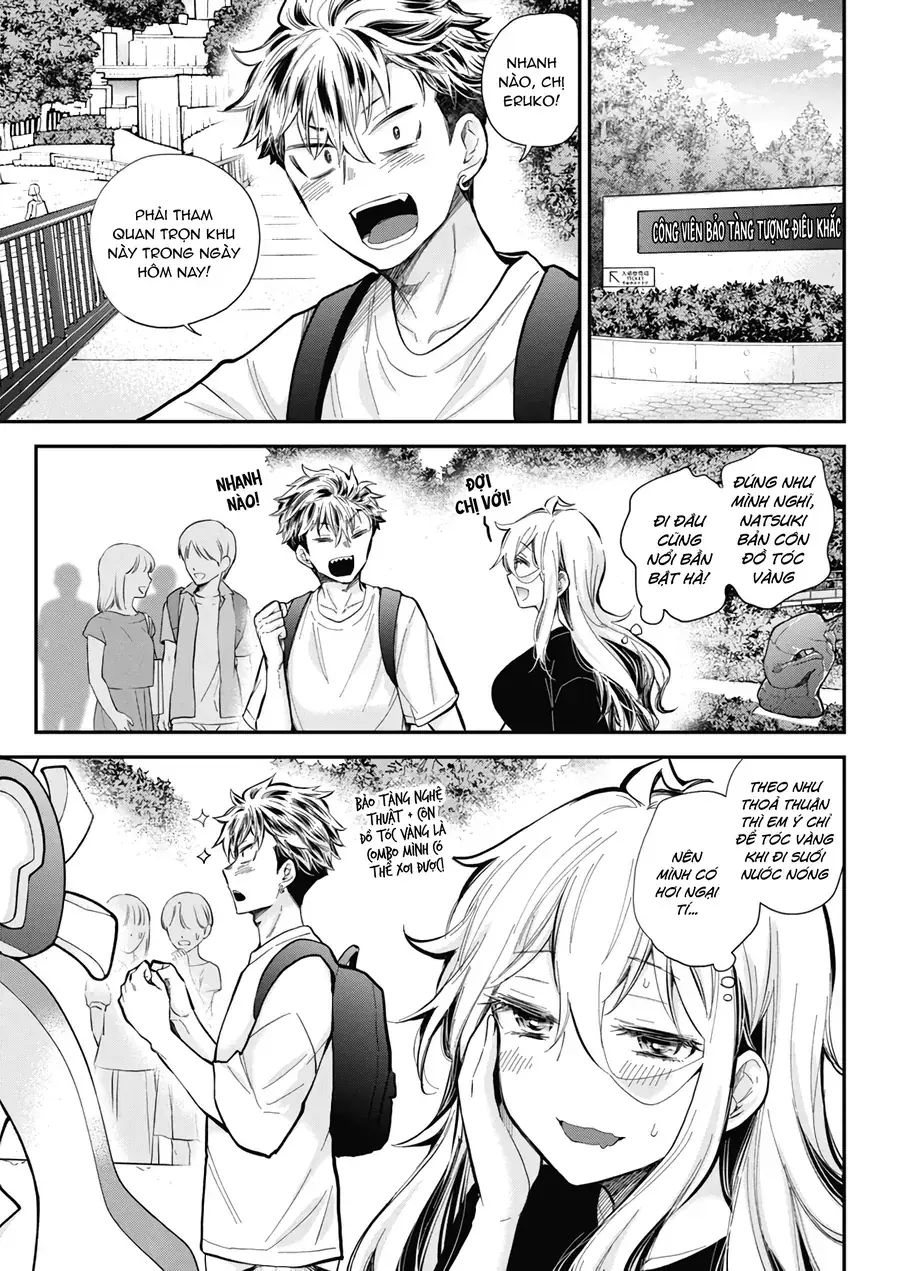 Shingeki No Eroko-San ~Hen Na Oneesan Wa Danshikousei To Nakayoku Naritai~ Chapter 54 - Trang 12