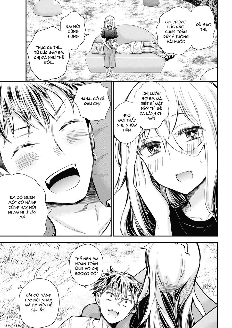 Shingeki No Eroko-San ~Hen Na Oneesan Wa Danshikousei To Nakayoku Naritai~ Chapter 54 - Trang 16