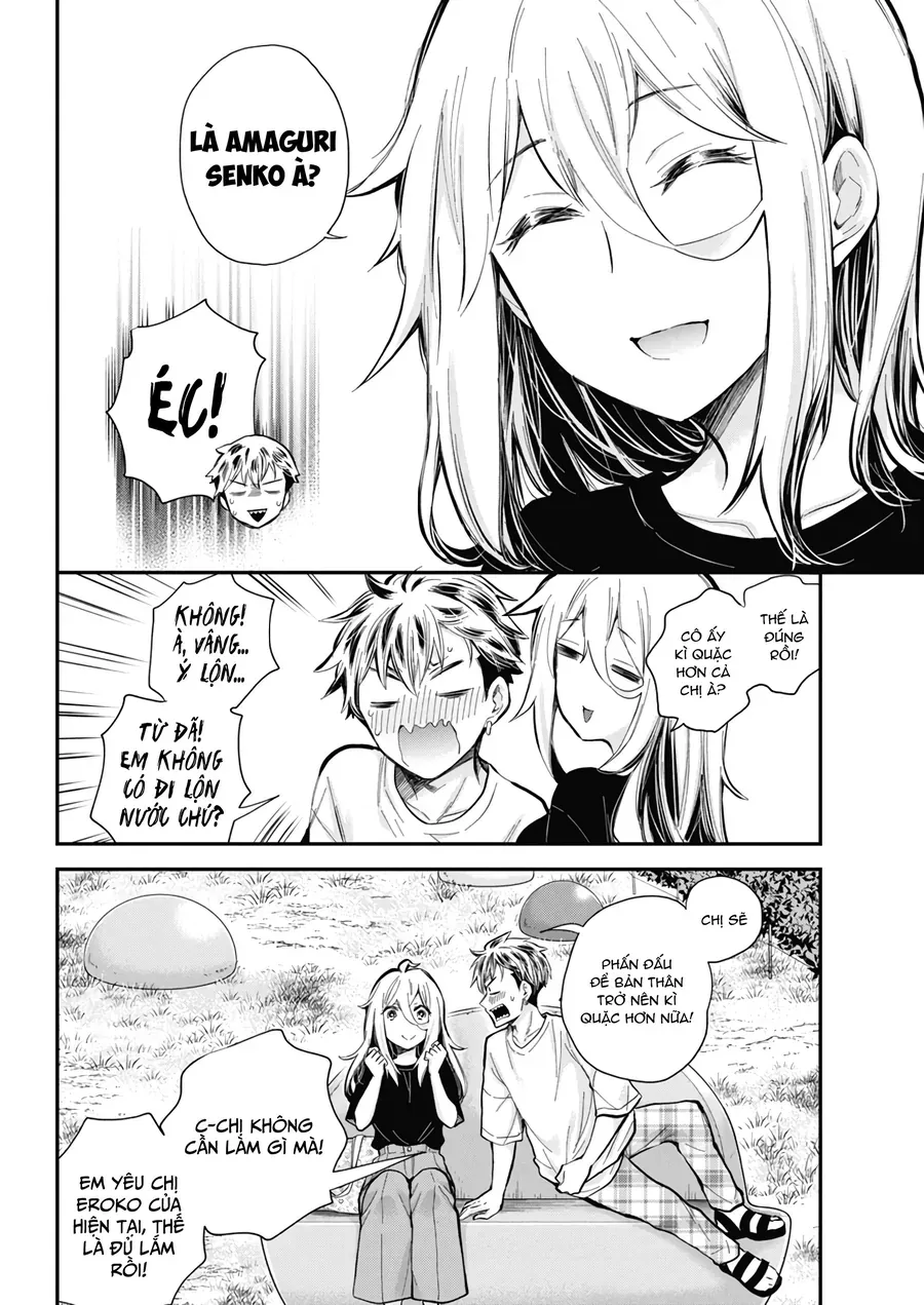 Shingeki No Eroko-San ~Hen Na Oneesan Wa Danshikousei To Nakayoku Naritai~ Chapter 54 - Trang 17