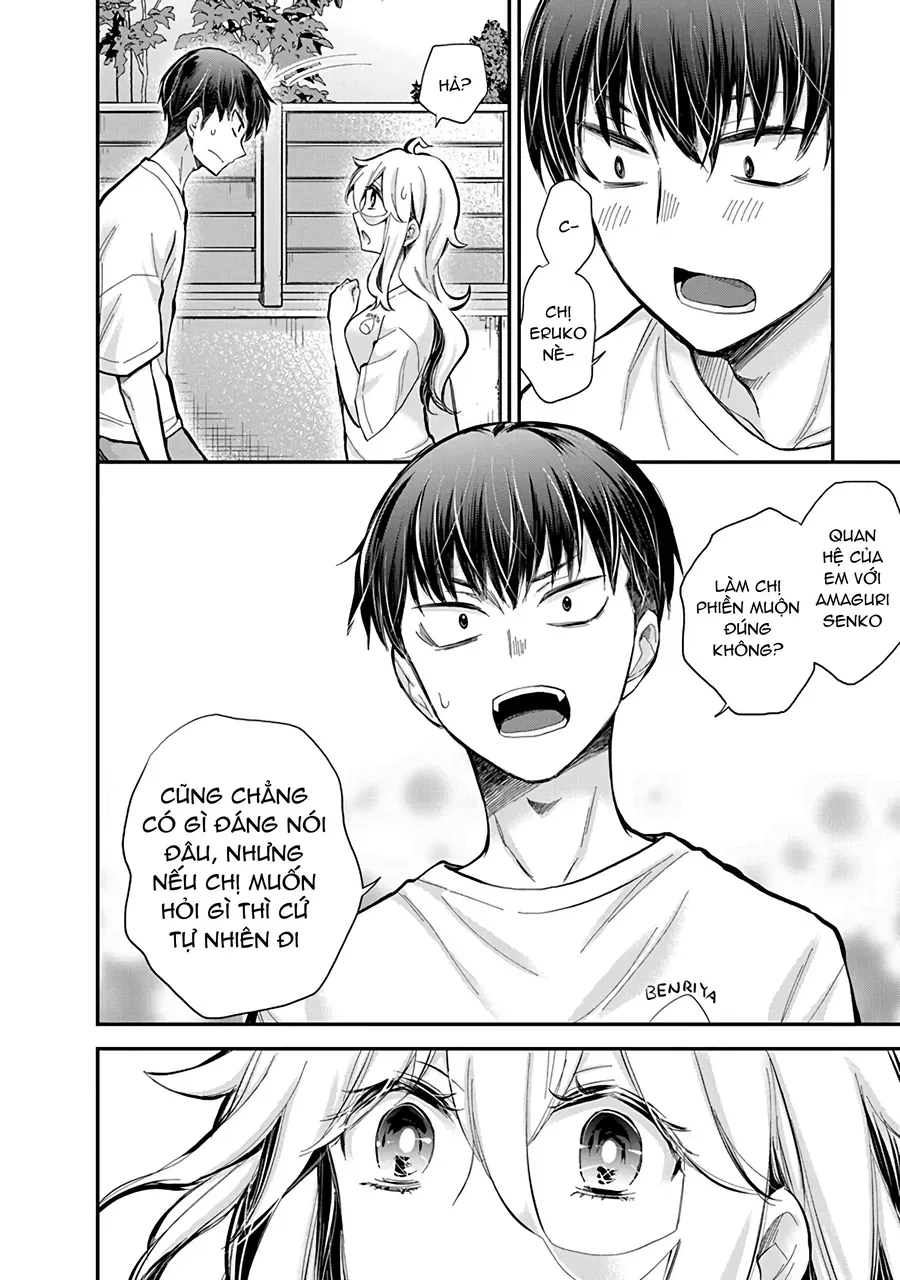 Shingeki No Eroko-San ~Hen Na Oneesan Wa Danshikousei To Nakayoku Naritai~ Chapter 55 - Trang 13