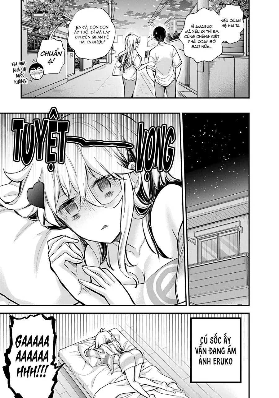 Shingeki No Eroko-San ~Hen Na Oneesan Wa Danshikousei To Nakayoku Naritai~ Chapter 55 - Trang 16