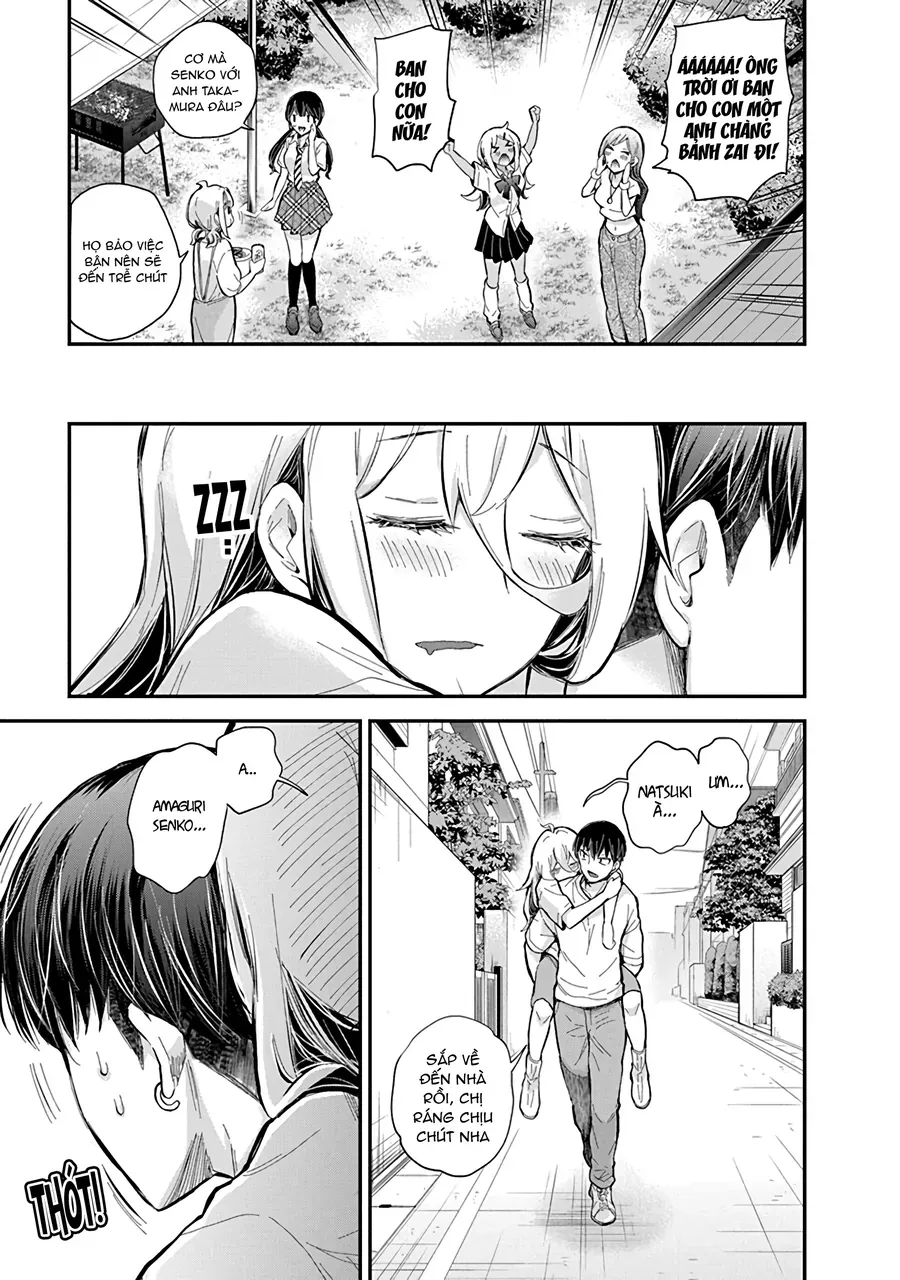 Shingeki No Eroko-San ~Hen Na Oneesan Wa Danshikousei To Nakayoku Naritai~ Chapter 56 - Trang 18