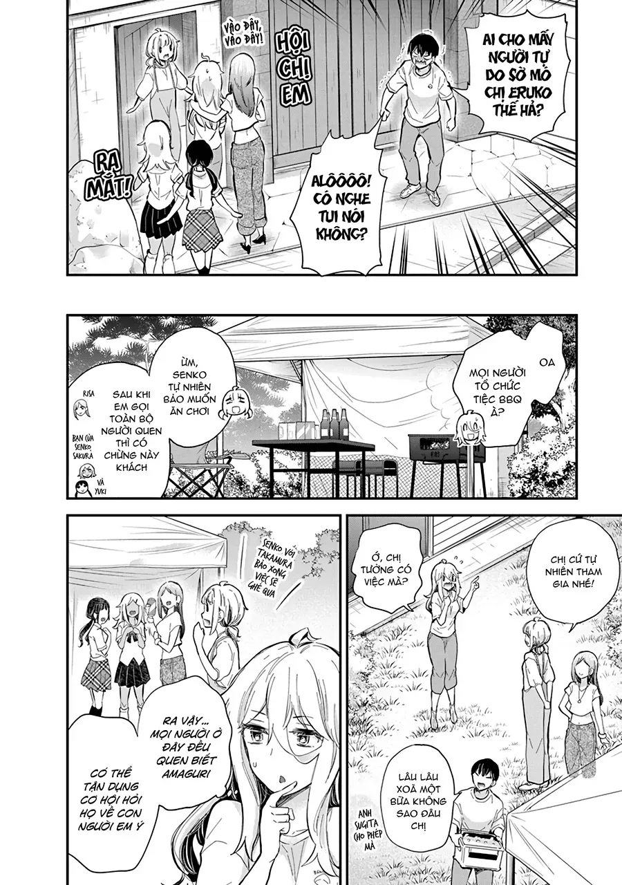 Shingeki No Eroko-San ~Hen Na Oneesan Wa Danshikousei To Nakayoku Naritai~ Chapter 56 - Trang 9