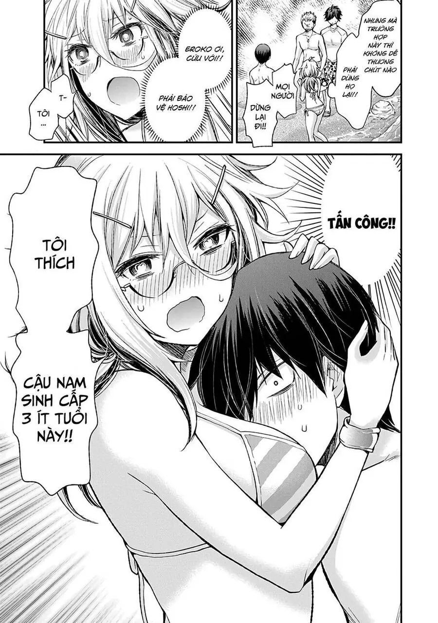 Shingeki No Eroko-San ~Hen Na Oneesan Wa Danshikousei To Nakayoku Naritai~ Chapter 6 - Trang 17