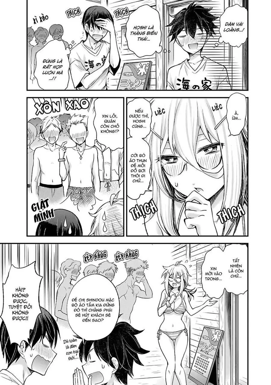 Shingeki No Eroko-San ~Hen Na Oneesan Wa Danshikousei To Nakayoku Naritai~ Chapter 6 - Trang 7