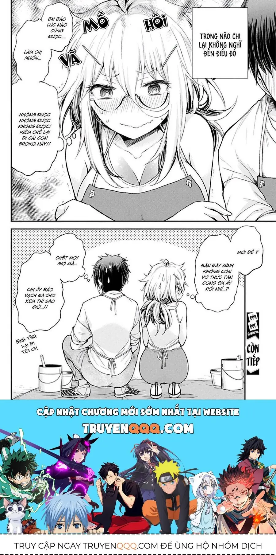 Shingeki No Eroko-San ~Hen Na Oneesan Wa Danshikousei To Nakayoku Naritai~ Chapter 8 - Trang 22