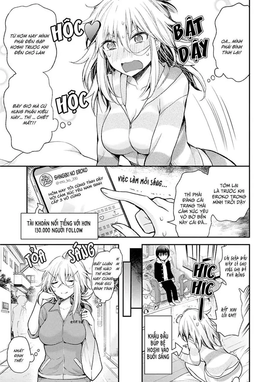 Shingeki No Eroko-San ~Hen Na Oneesan Wa Danshikousei To Nakayoku Naritai~ Chapter 8 - Trang 5