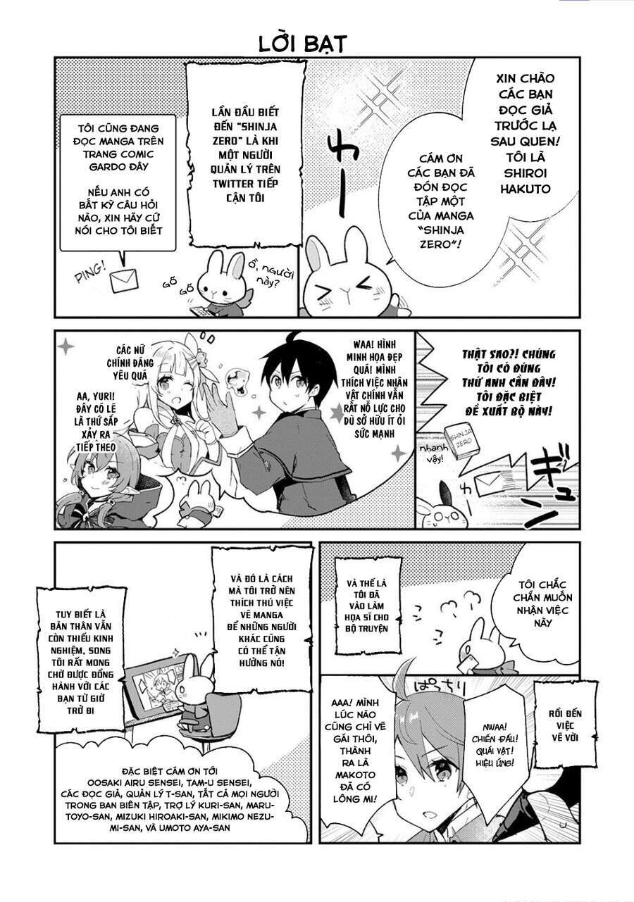 Shinja Zero No Megami-Sama To Hajimeru Isekai Kouryaku Chapter 6.5 - Trang 6