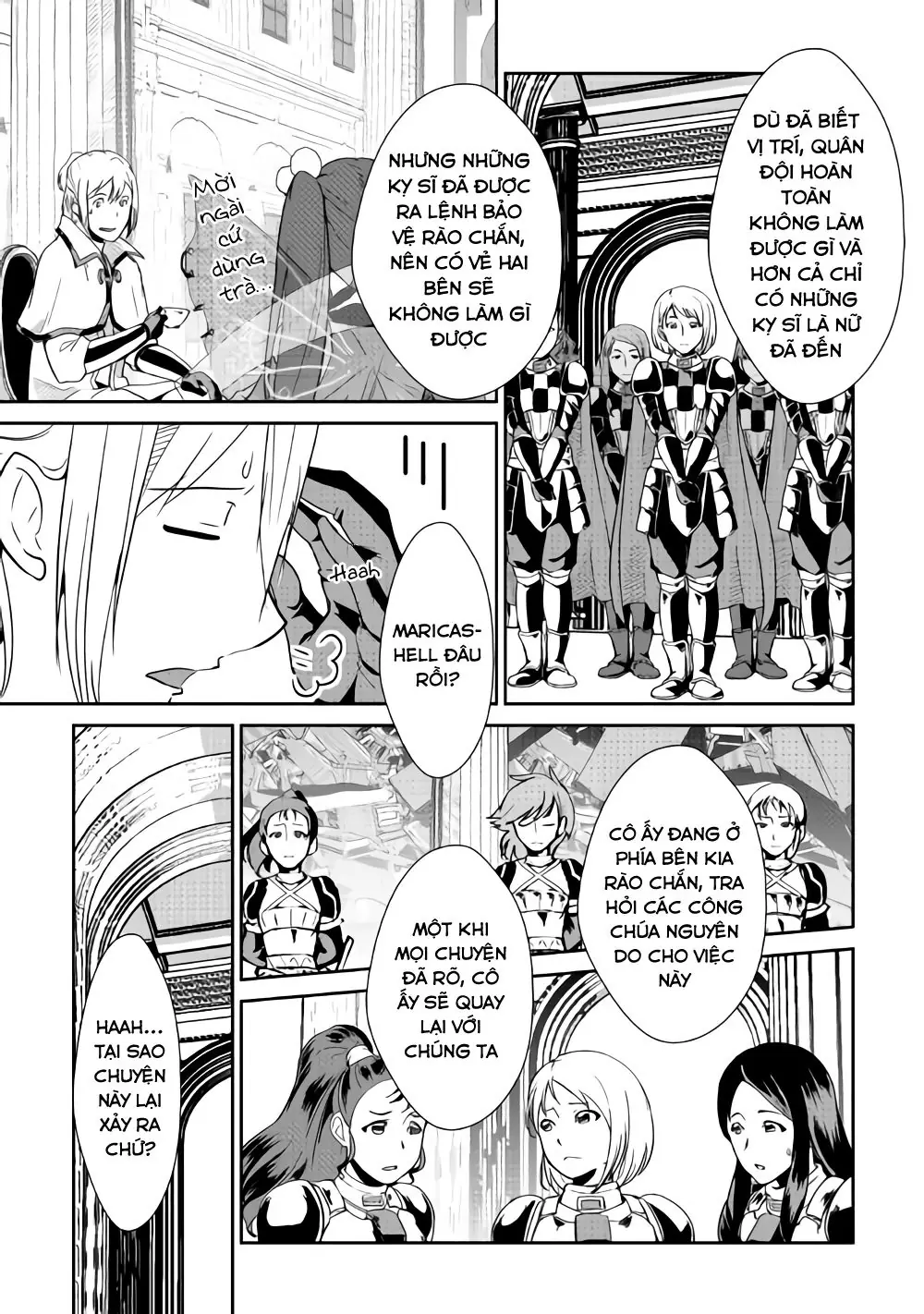 Shiro No Koukoku Monogatari Chapter 62 - Trang 10