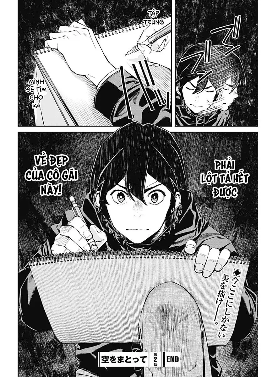 Sora Wo Matotte Chapter 2 - Trang 31