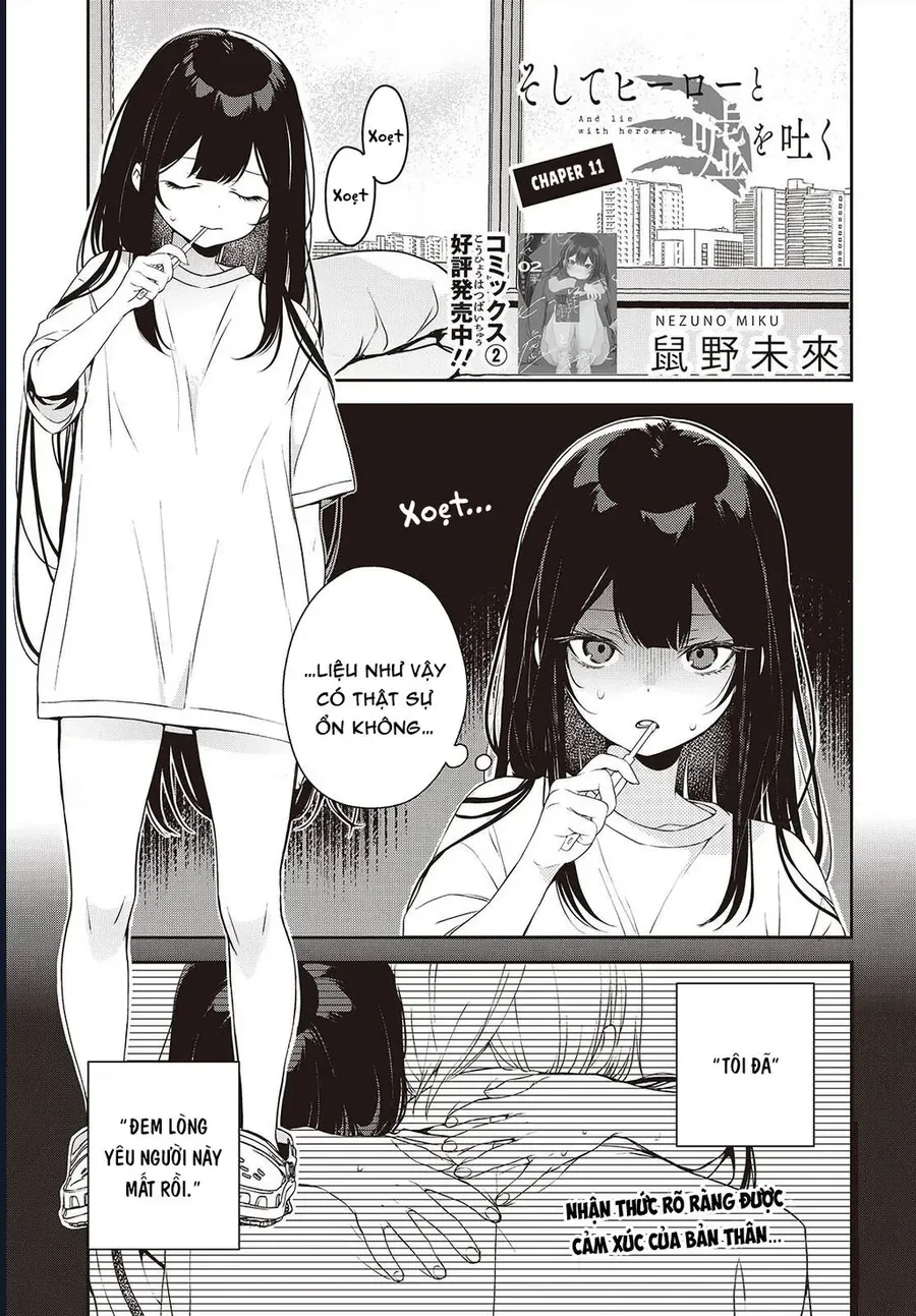 Soshite Hero To Uso Wo Tsuku Chapter 11 - Trang 3