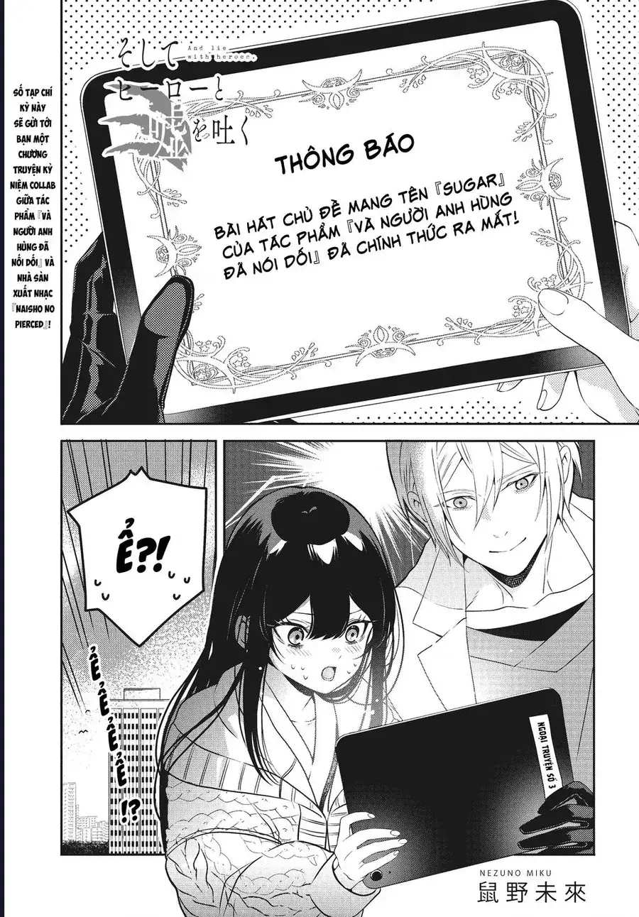 Soshite Hero To Uso Wo Tsuku Chapter 9.6 - Trang 3