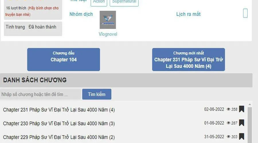 Sự Trở Lại Của Đại Pháp Sư Sau 4000 Năm Chapter 132 - Trang 3