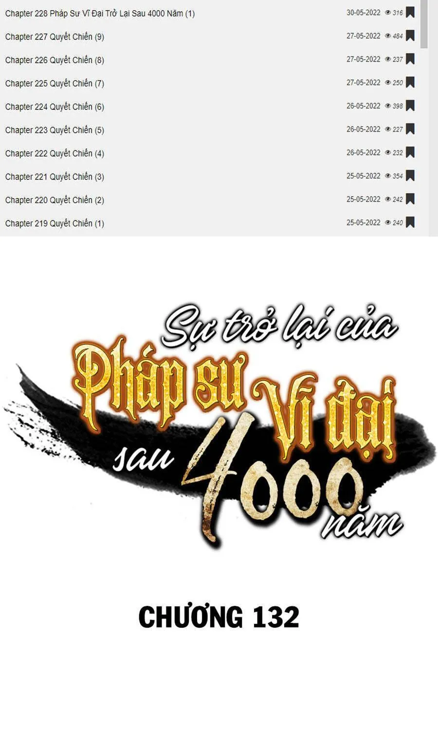 Sự Trở Lại Của Đại Pháp Sư Sau 4000 Năm Chapter 132 - Trang 4