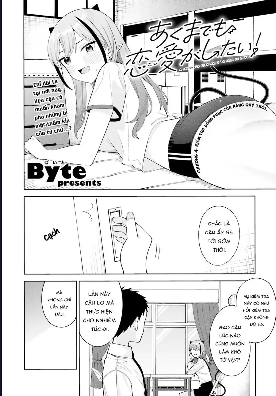 Succubus Chỉ Muốn Được Yêu Chapter 4 - Trang 3