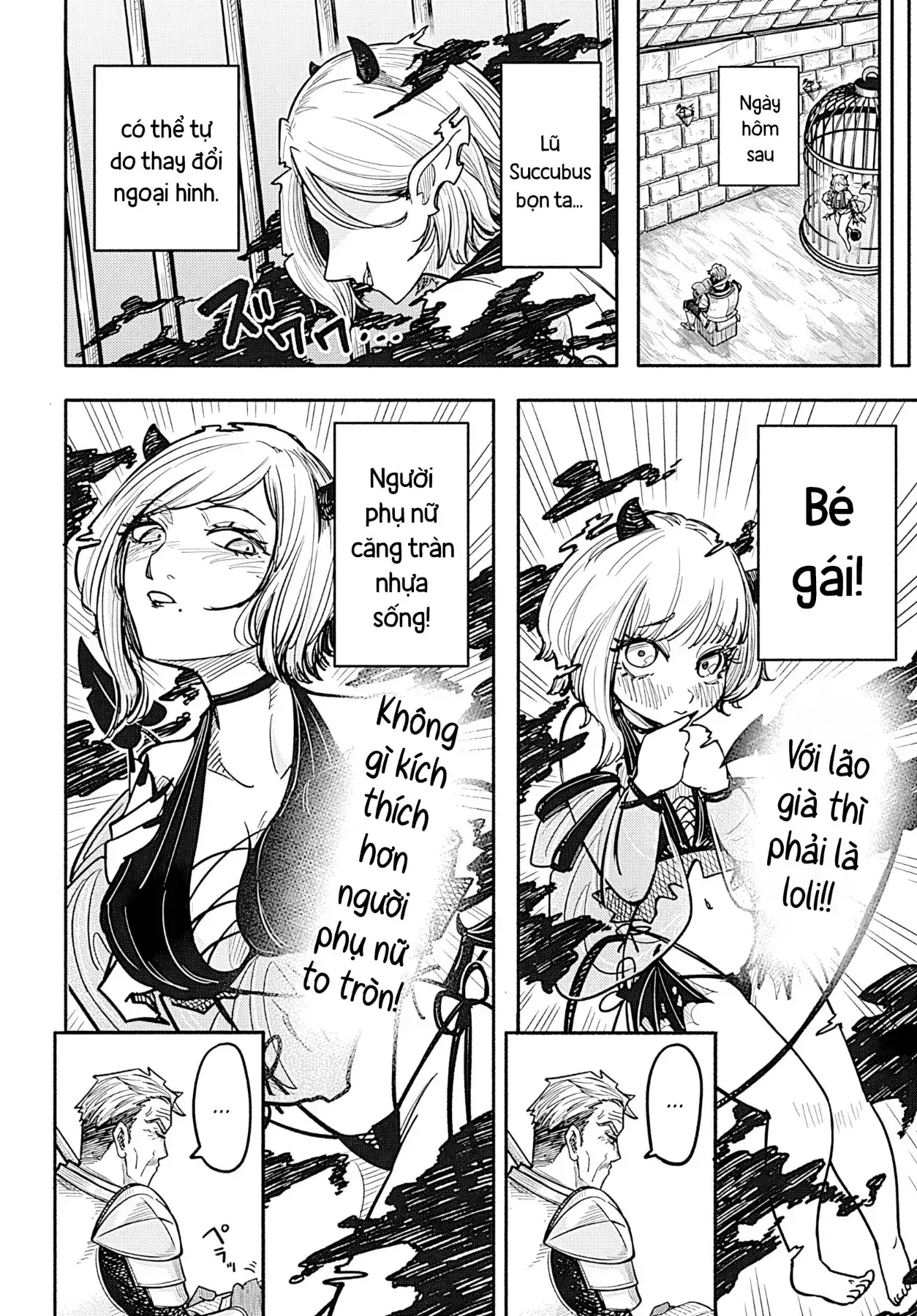 Succubus Và Lão Cai Ngục Chapter 1 - Trang 13