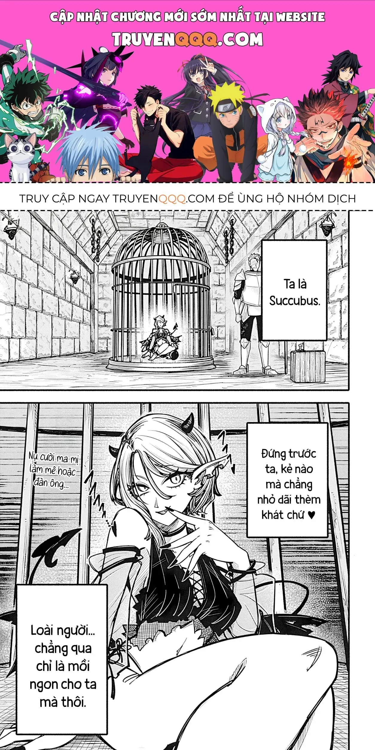Succubus Và Lão Cai Ngục Chapter 1 - Trang 2
